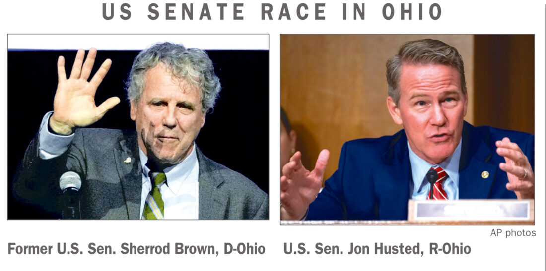 Brown, Husted disagree on Venezuela, Greenland